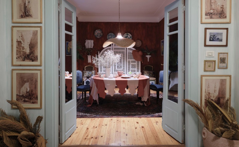 Inside Interior Designer Emma James’ Eclectic Cairo Home