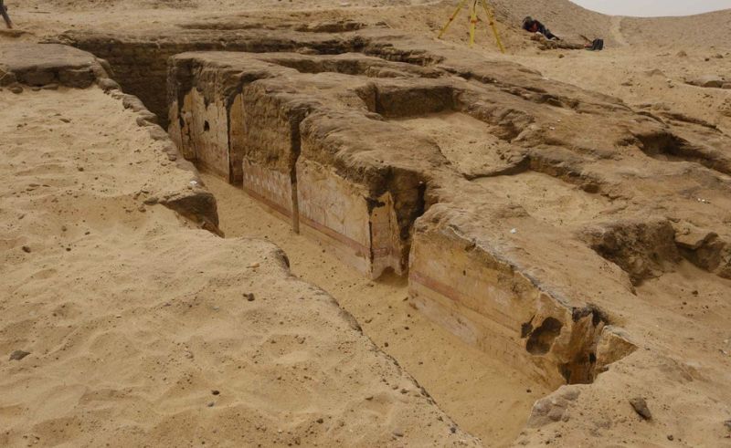 4,300-Year-Old Mastaba Uncovered in Dahshur Archeological Area