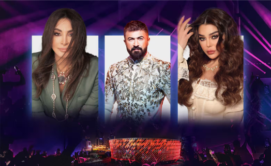 Elissa, Haifa Wehbe & Saif Nabeel to Perform Live in Dubai