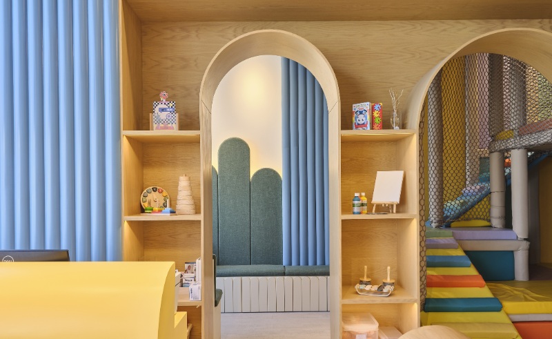 Designed for Fun: Kuwait’s Wonderkin Kids Playroom by Manmade Studio