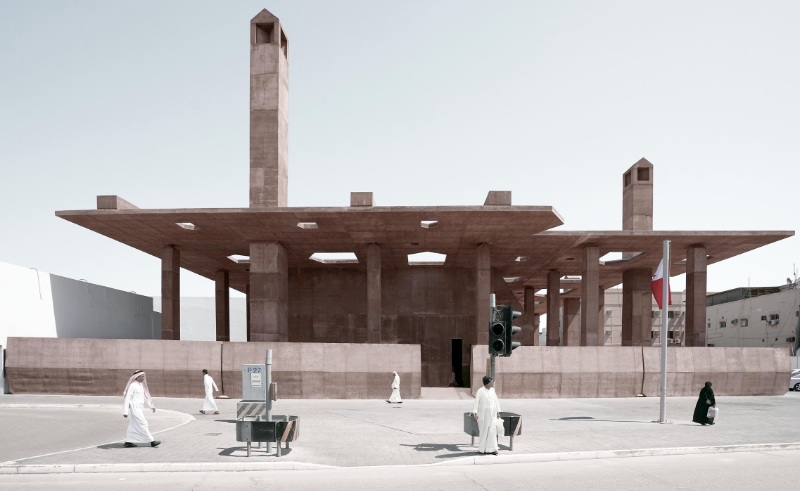 Bahrain’s Pearling Site Museum & Entrance by Valerio Olgiati