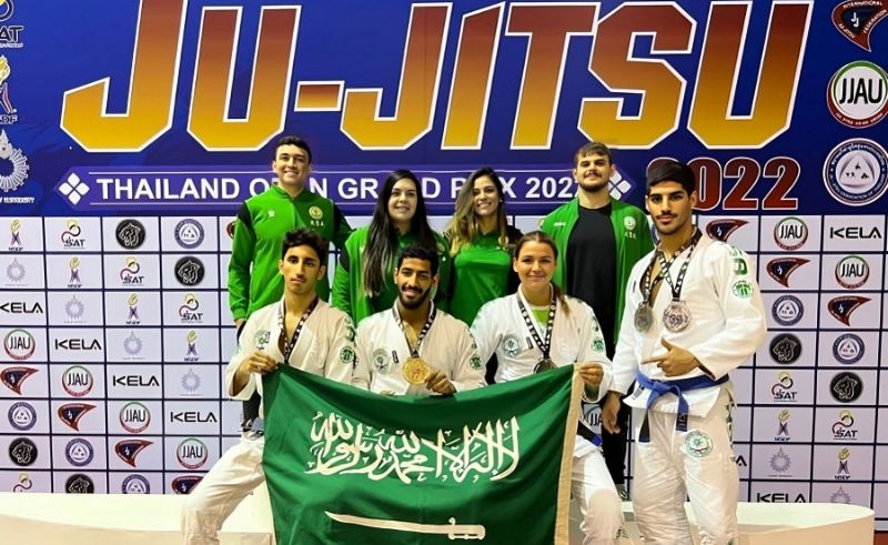 Saudi Jiu-Jitsu Team Win Five Medals at World Championship