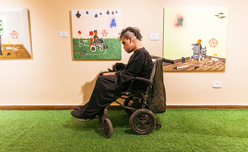 ‘Empty Rooms’ Art Exhibit is a Reflection on Disability & Unorthodoxy