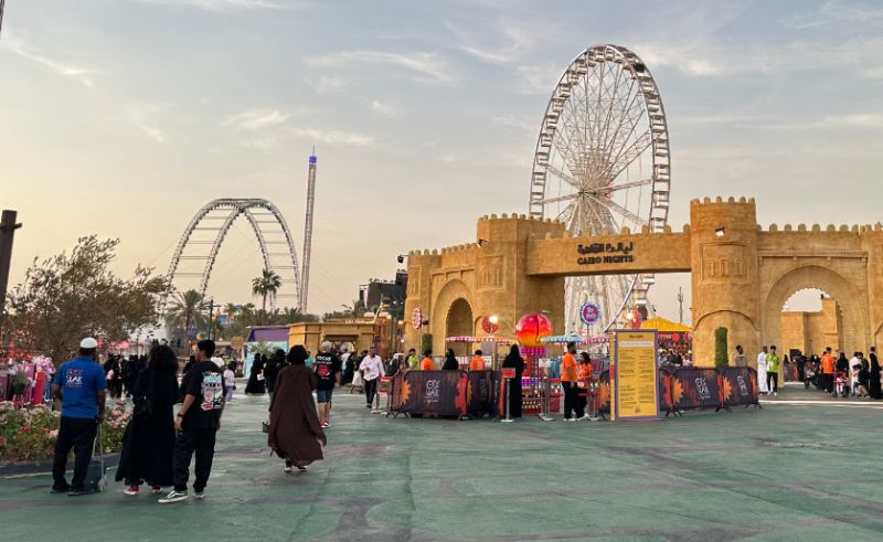 Jeddah’s City Walk Amusement Park Opens ‘Cairo Nights’ Zone