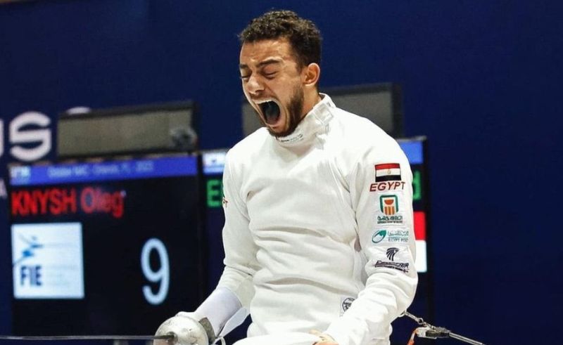 Fencing Champion Mohamed El-Sayed Wins Egypt's First Medal in Olympics