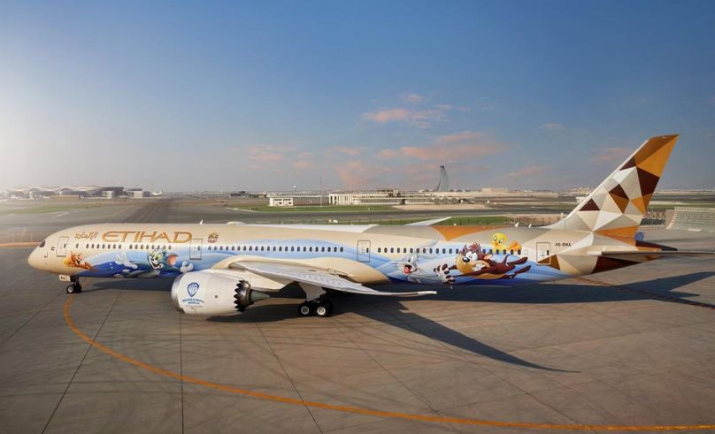 Etihad Airways Reveals Planes Decorated with Warner Bros. Characters