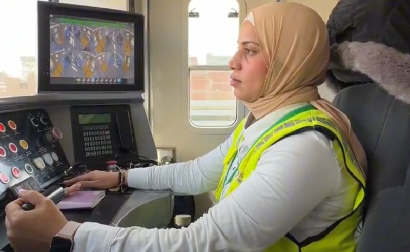 WATCH: The Woman Behind the Wheels of Cairo Metro’s Third Line