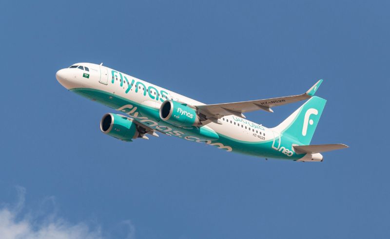 Flynas Launches Direct Flights From Saudi to Three Cities in the UAE