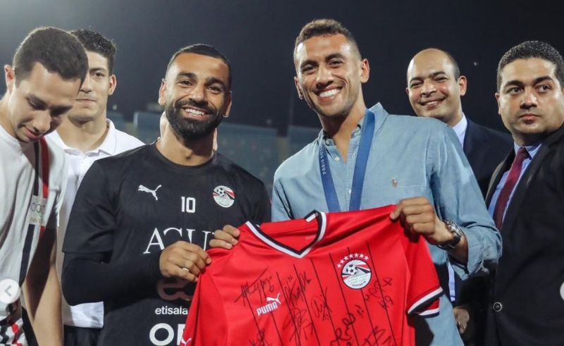 Egyptian National Football Team Honours Olympic Champions