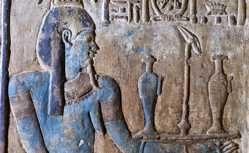 Original Colours of Edfu Temple Revealed for First Time