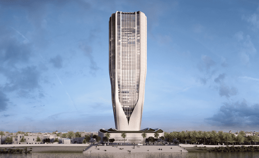 Zaha Hadid Architects Unveil Progress on Baghdad’s Tallest Tower