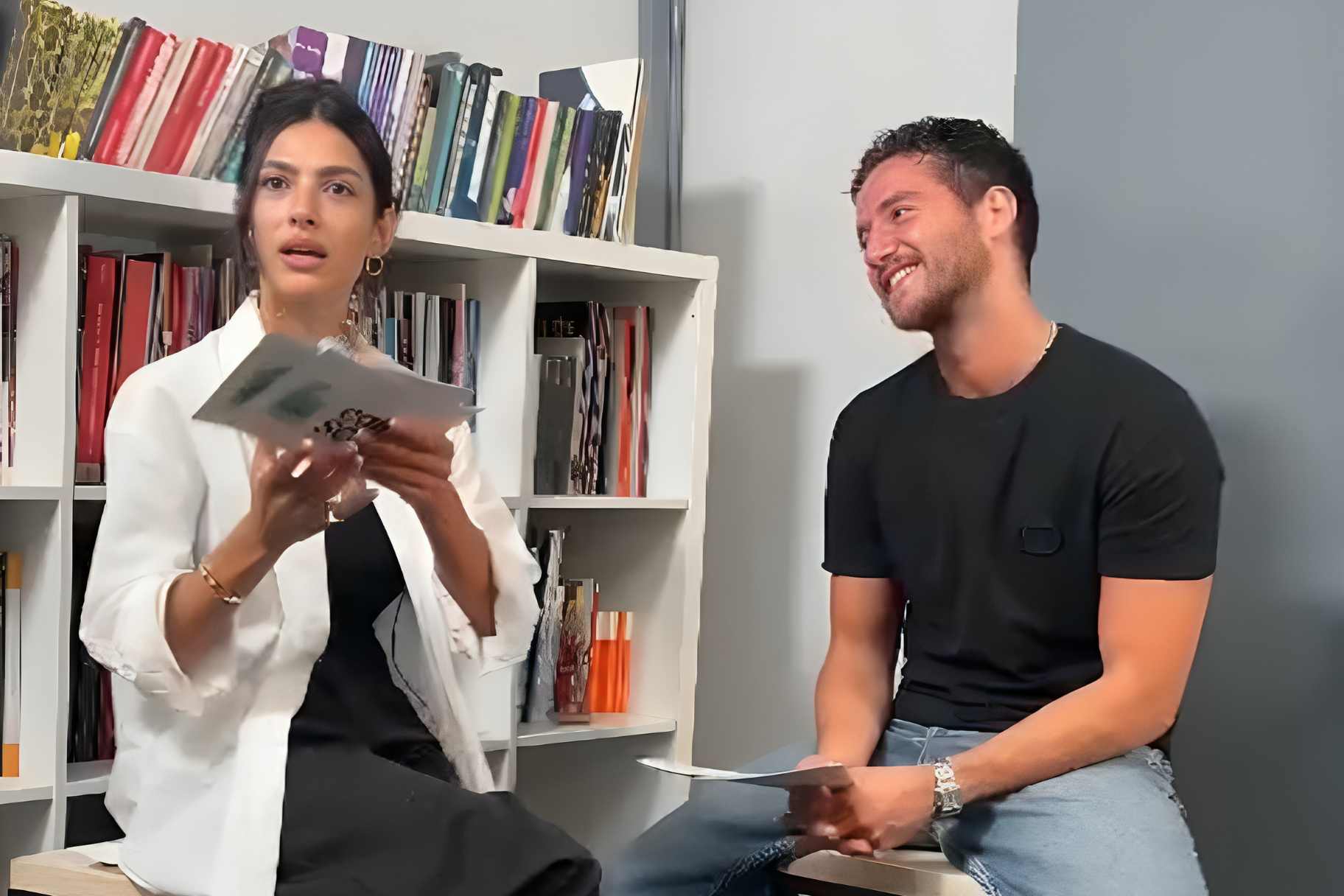 WATCH: Ahmed Malek and Huda El Mufti Eat WHAT Behind the Scenes?