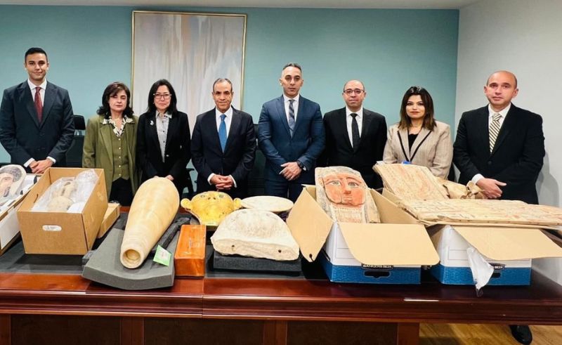 Egypt Recovers Ancient Artefacts From the United States of America