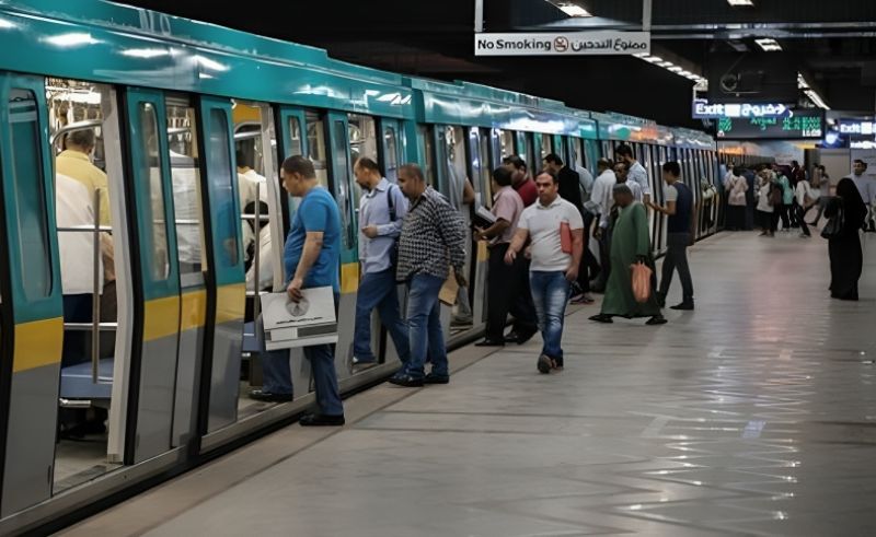 Third Metro Line Boosts Train Frequency for Egypt vs Mauritania Match