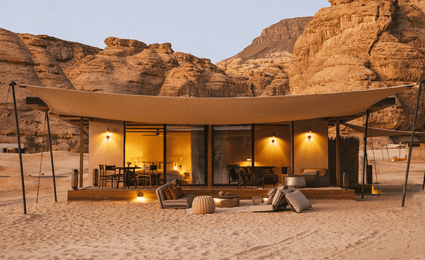 Bedrocks & Bedouin Living at Desert Glamps in MENA