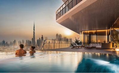  New York's KPF Reveals Design for Dubai's Mountain-Inspired The Cliff