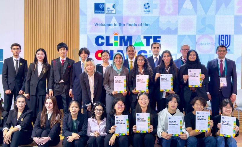 Students Win Environmental Contest at COP29 for Oxford Summer Program