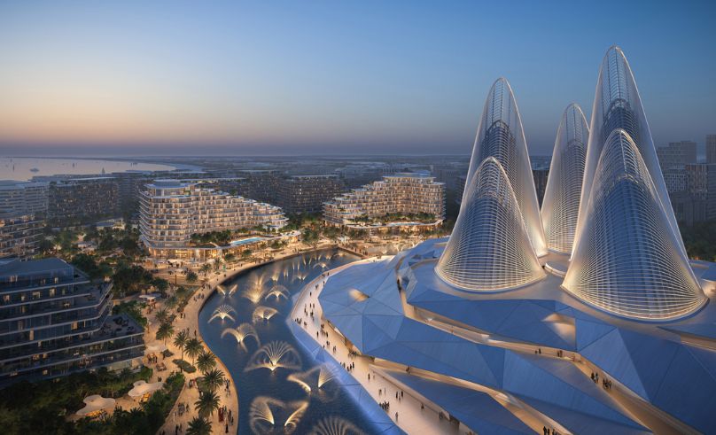 BIG Unveils Cascaded Residences for Saadiyat Island in Abu Dhabi