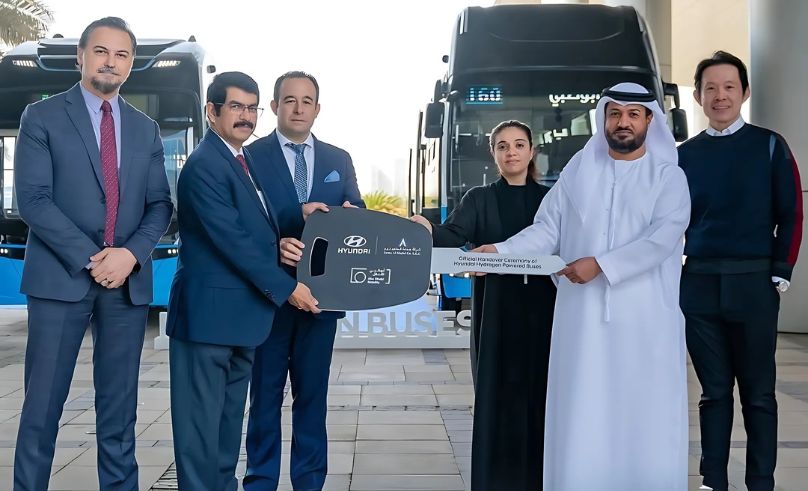 Hyundai Supplies Hydrogen-Powered Buses to Abu Dhabi