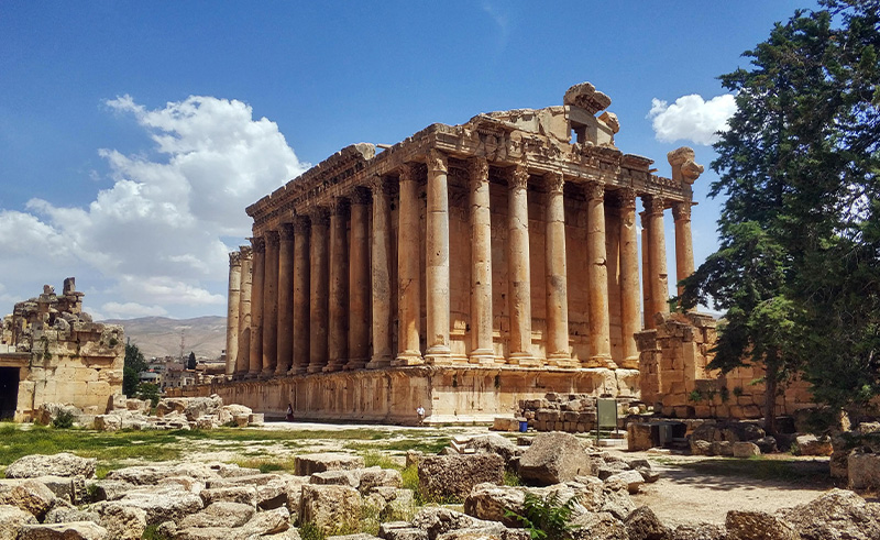 The Soaring Roman Ruins of Baalbek in Lebanon 