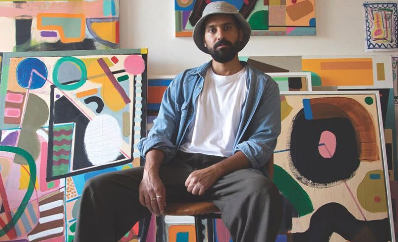 In Conversation With Saudi Abstract Expressionist Nasser Al Mulhim 