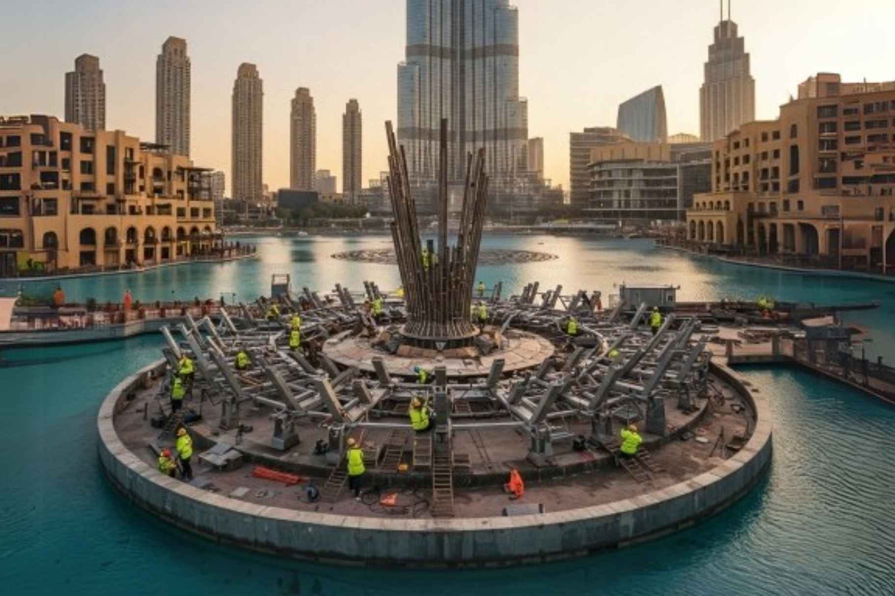 Emaar to Temporarily Close Dubai Fountain for Five Months