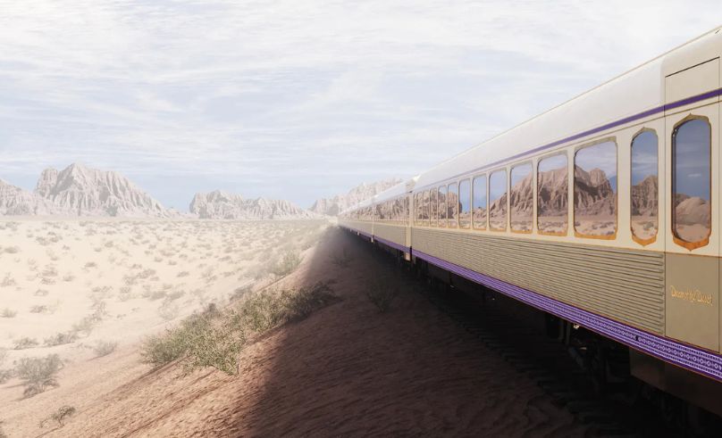 Inside Saudi Arabia’s First Luxury Train ‘Dream of the Desert’ 