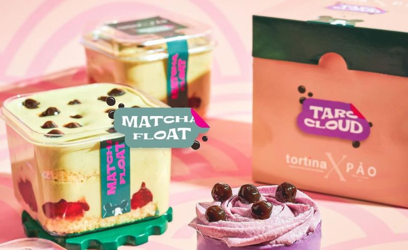 Boba Brand PÀO Collaborates With Tortina On Exclusive Dessert Menu