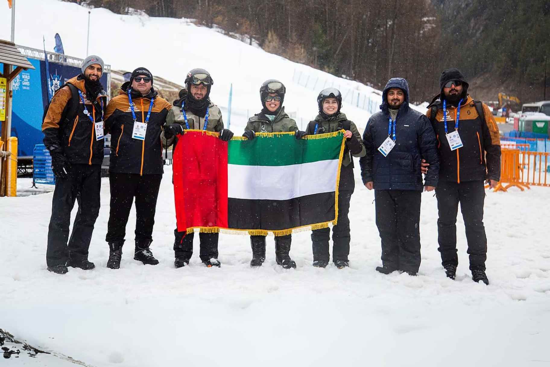 UAE Team Wins 16 Medals at Turin’s Special Olympics World Winter Games