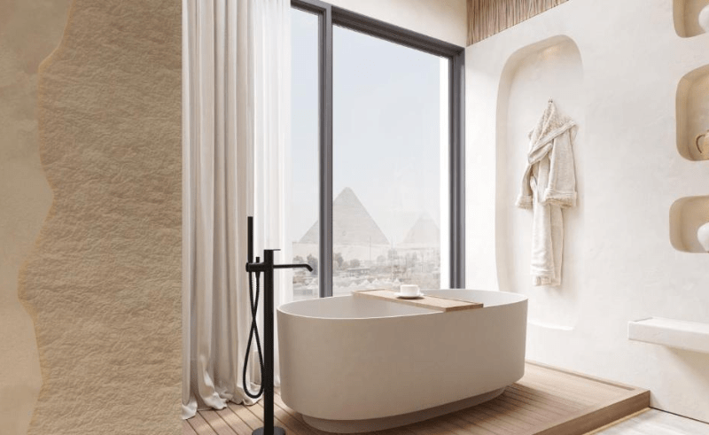 This Giza Hotel Understands That the Pyramids Are the Main Character