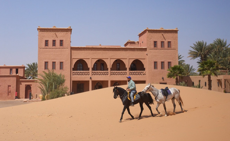 This Bare-Bones Hotel in Morocco Faces Nothing But Endless Dunes