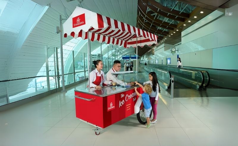 Emirates Is Dishing Out Free Ice Cream