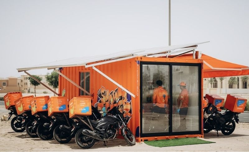 10,000 Air-Conditioned Rest Shelters Rolled Out for Delivery Drivers