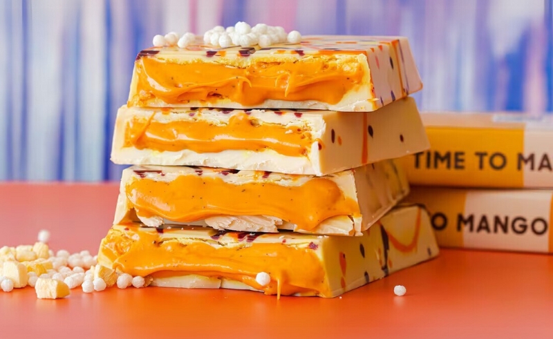Dubai's Viral FIX Chocolate Just Dropped a New 'Time to Mango' Bar