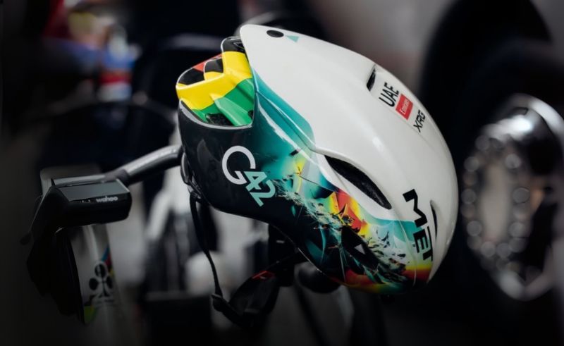 Emirates-XRG Debuts World’s First AI Helmet at Tour de France