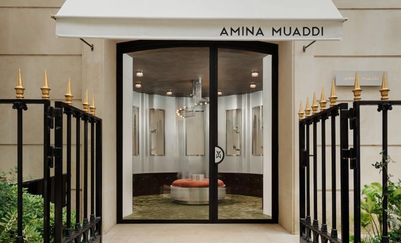 Amina Muaddi Plants Her Flagship on Avenue Montaigne