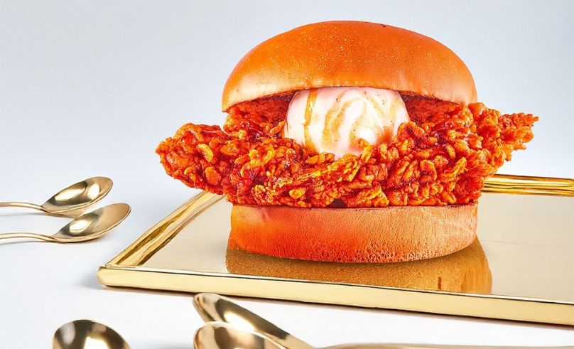 This Fried Chicken Spot Puts Ice Cream in Sandwiches
