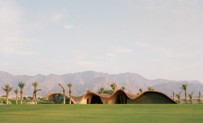 Oppenheim’s Ayla Golf Clubhouse Emerges From Jordan’s Desert Landscape