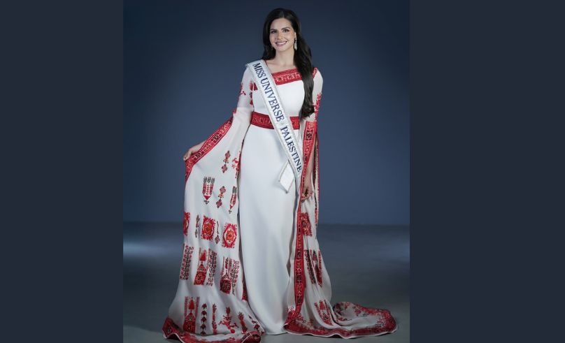 Nadeen Ayoub Is the First Miss Palestine Join Miss Universe