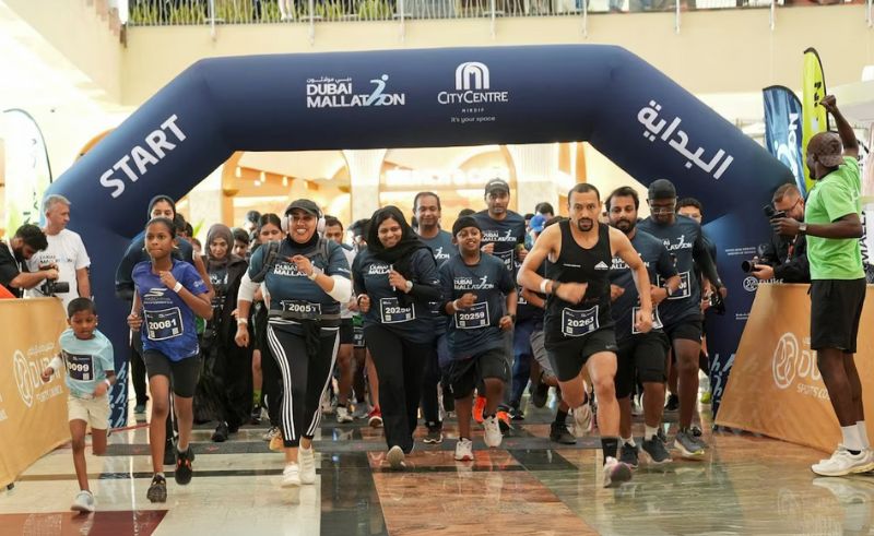 Dubai Mallathon Sets Guinness World Record for Largest Indoor Mall Run