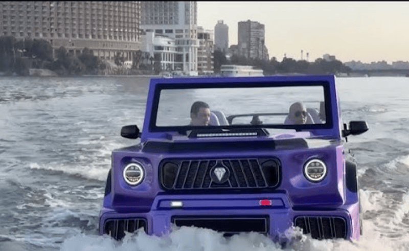 You Can Now Drive on the Nile in a Fully Functioning Car