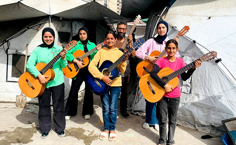 Gaza's Edward Said National Conservatory Plays Through Genocide
