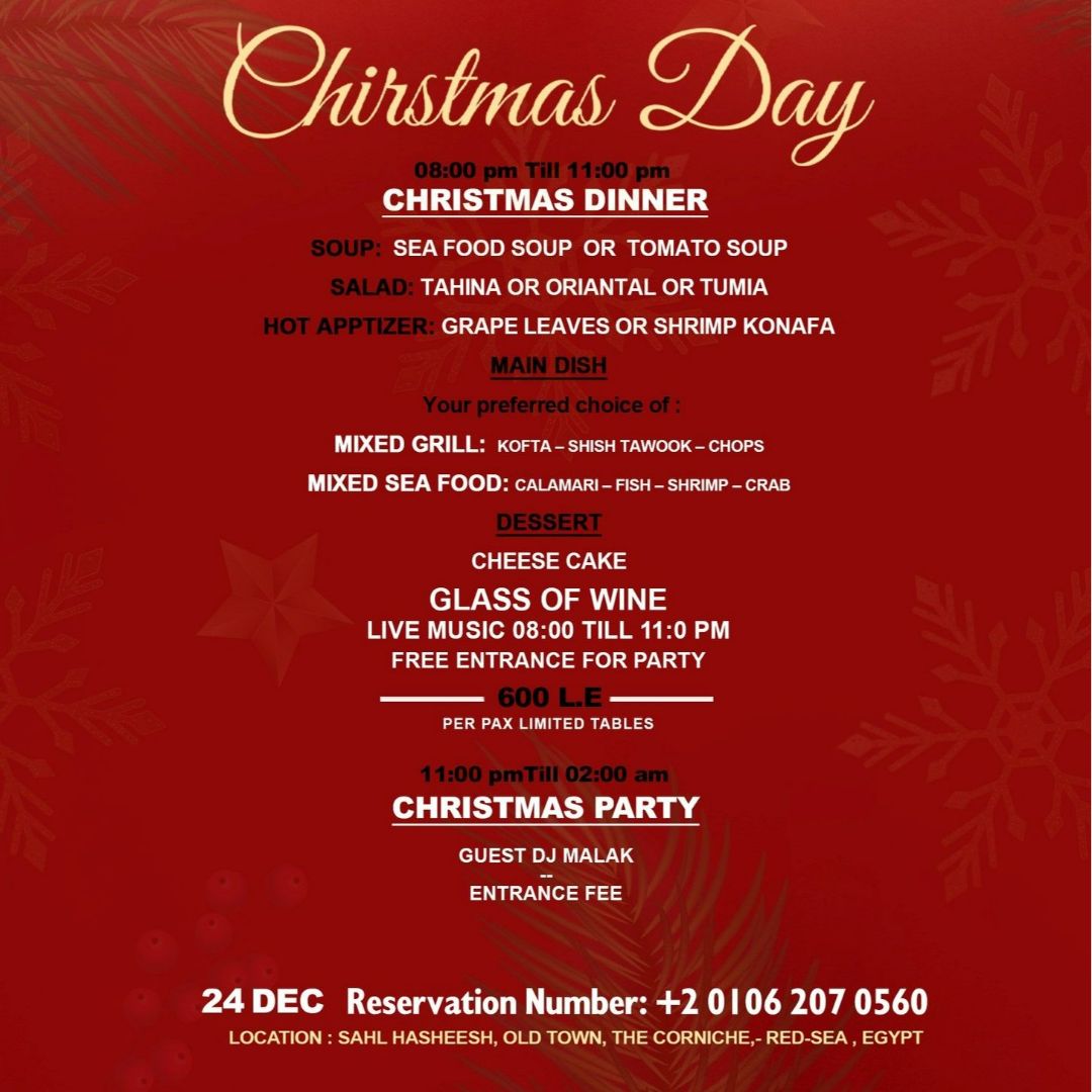 Christmas Day Dinner & Party