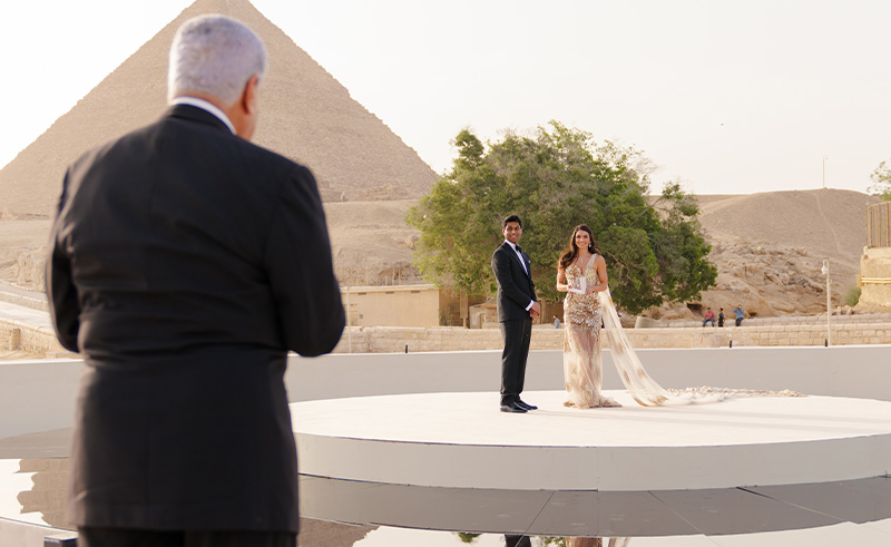 The Story of a Billionaire and Fitness Guru's Dream Egyptian Wedding The Story of a Billionaire and Fitness Guru's Dream Egyptian Wedding