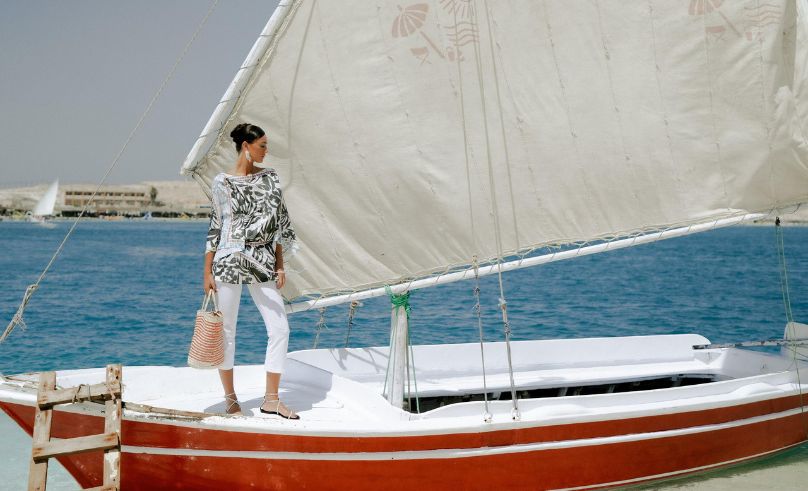 Rebel Cairo Colour-Blocks the Coastline In 'Agiba' Summer Collection