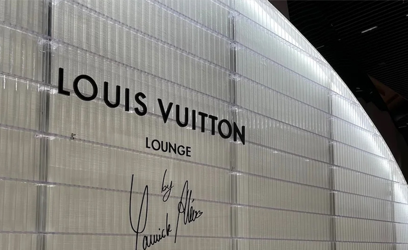 Opening of the 1st Louis Vuitton store in Paris-Charles de Gaulle
